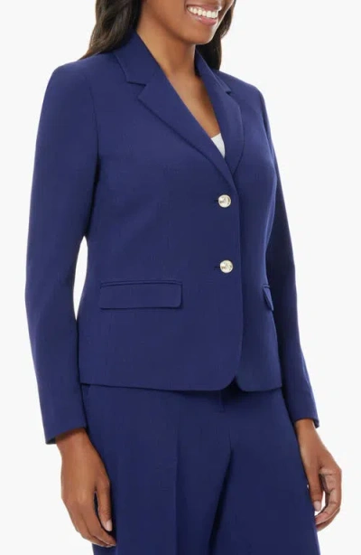 Kasper Two-button Blazer In Blue
