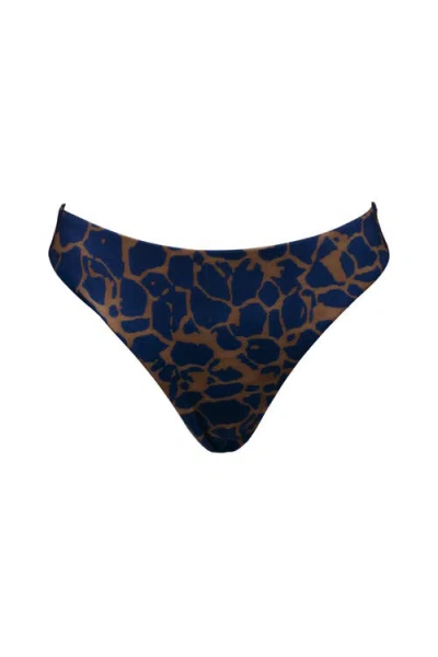 Kitty And Vibe High Leg Mid Rise Bikini Bottoms With Medium Coverage