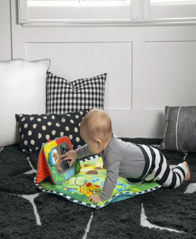 Baby Einstein Infant Discovery Garden Tummy Time Mat Mirror