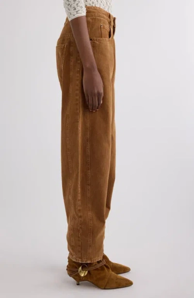 Isabel Marant Pants "oriane" In Brown