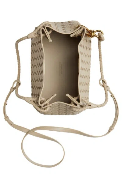 Bottega Veneta Small Parachute Intrecciato Leather Shoulder Bag