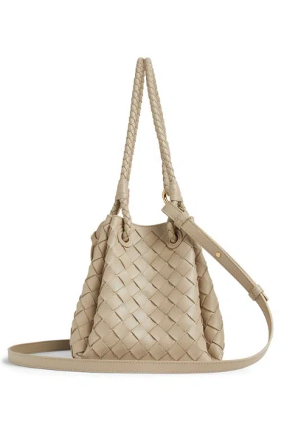 Bottega Veneta Small Parachute Intrecciato Leather Shoulder Bag