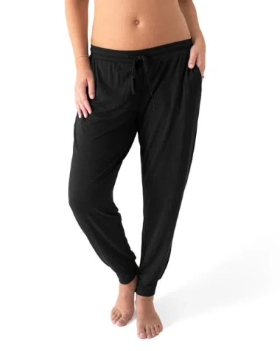 Kindred Bravely Tapered Maternity Lounge Joggers In Black