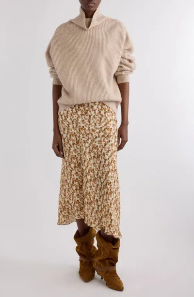 Isabel Marant "lisanne" Skirt In Brown