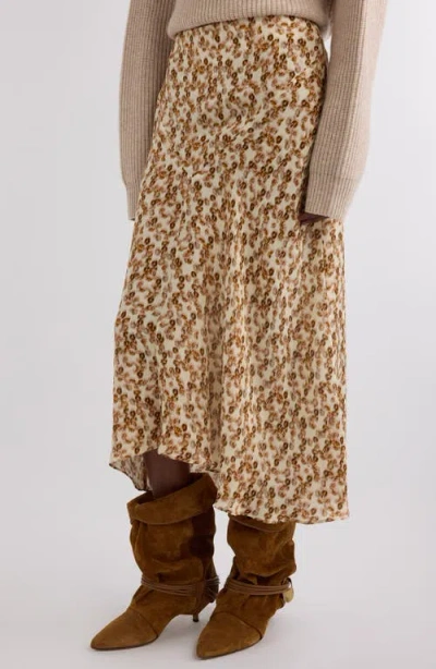 Isabel Marant "lisanne" Skirt In Brown