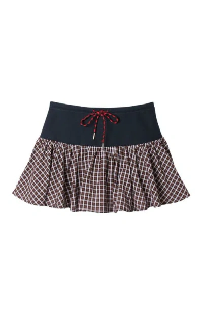 Sandro Checked Shorts In Multi