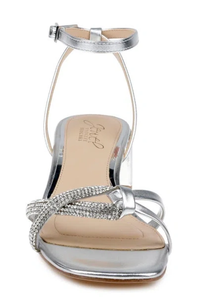 Jewel Badgley Mischka Women's Fern Dress Sandals In Gray