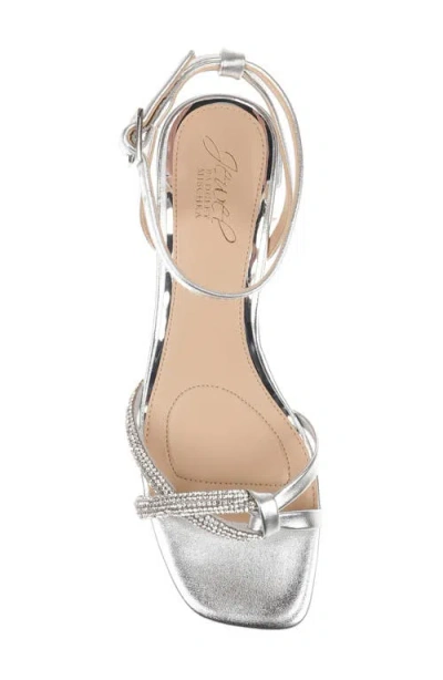 Jewel Badgley Mischka Women's Fern Dress Sandals In Gray