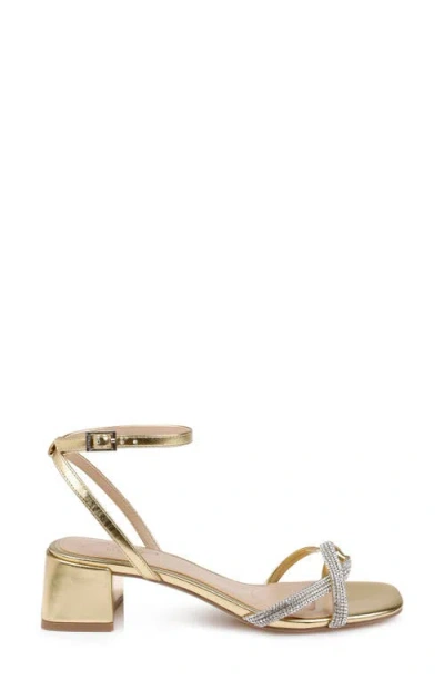 Jewel Badgley Mischka Women's Fern Dress Sandals In Gold
