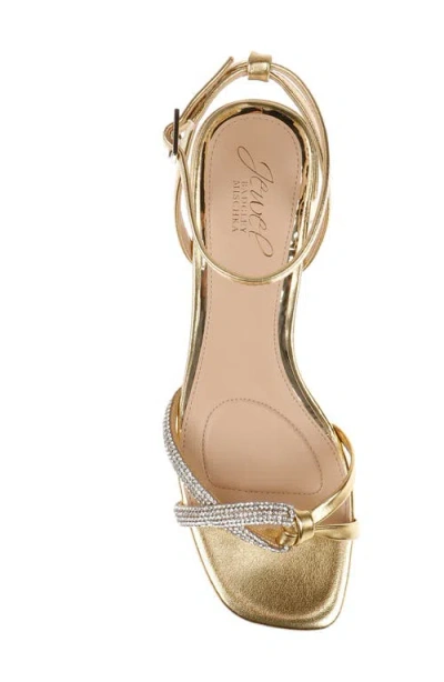 Jewel Badgley Mischka Women's Fern Dress Sandals In Gold