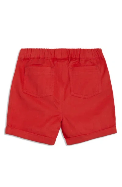 Jojo Maman Bébé Jojo Maman Bebe Seaside Print Cotton Camp Shirt & Drawstring Shorts Set