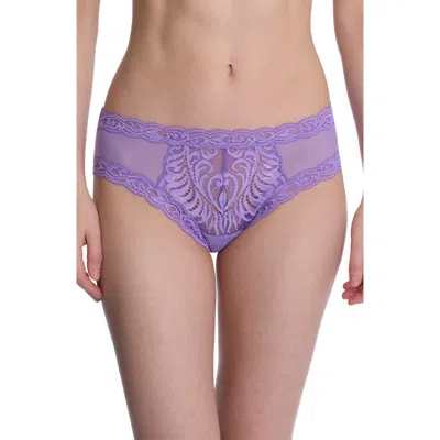 Natori Feathers Hipster Briefs In Purple
