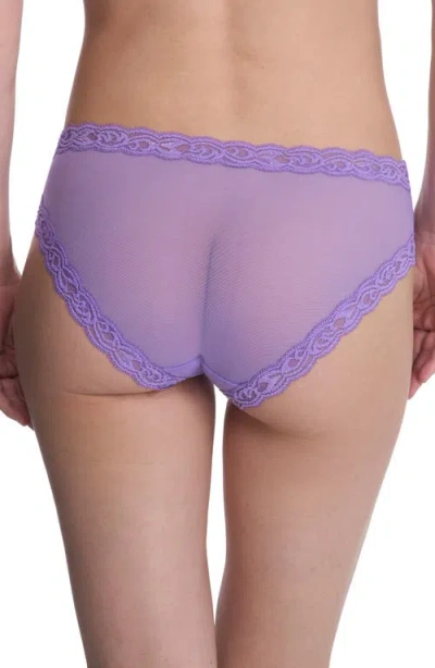Natori Feathers Hipster Briefs In Purple
