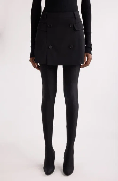 Balenciaga Skirts With Belt Loops And Front Pockets In Black