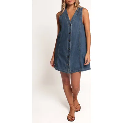 Petal And Pup Petal & Pup Dawson Minidress In Blue