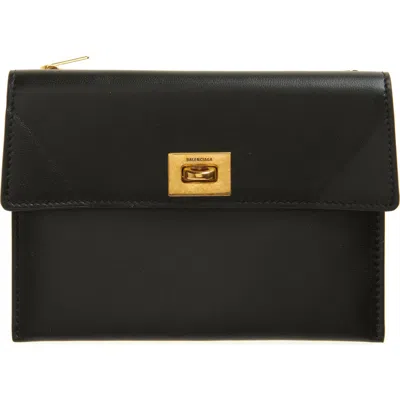 Balenciaga Rodeo Smooth Leather Clutch Bag