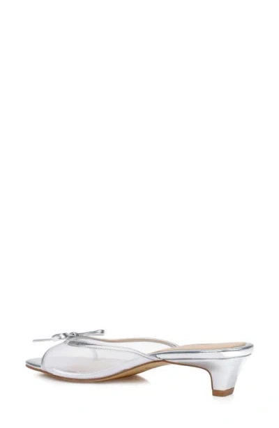 Jewel Badgley Mischka Women's Felisha Evening Slide Sandals In Silver