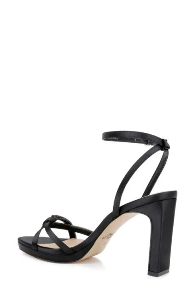 Jewel Badgley Mischka Women's Fila Dress Platform Sandals In Black