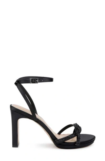 Jewel Badgley Mischka Women's Fila Dress Platform Sandals In Black