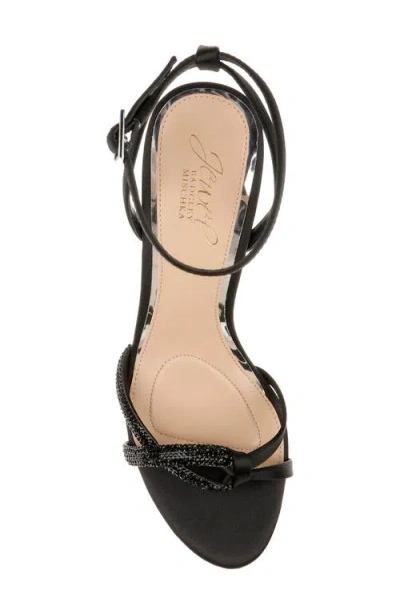 Jewel Badgley Mischka Women's Fila Dress Platform Sandals In Black