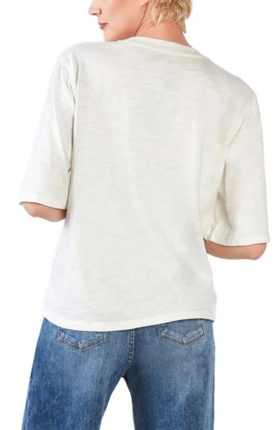 Hint Of Blu Hig Hug Crewneck T-shirt In White