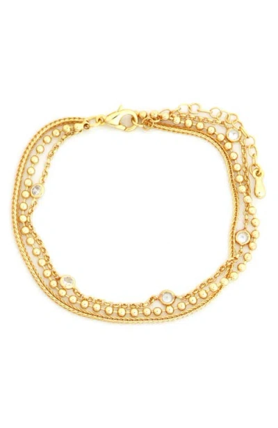 Panacea Set Of 3 Mixed Chain Bracelets