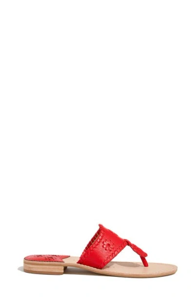 Jack Rogers Jacks Flip Flop In Red