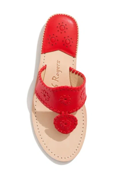 Jack Rogers Jacks Flip Flop In Red