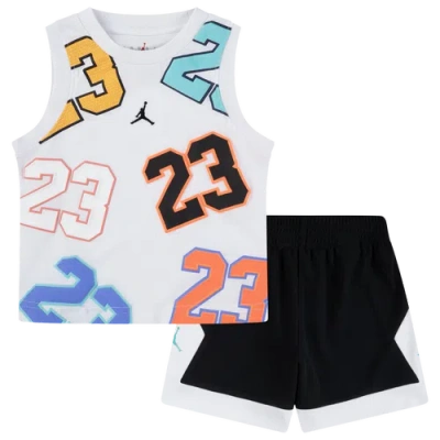 Jordan Boys Infant   23 Mashup Tank Mesh Short Set In Gray