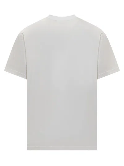 Burberry Oversized T-shirt That Sports The House Logo On The Front In White