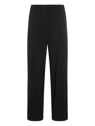 Jean Paul Gaultier Everyday Trousers With Belt Loops And Pockets In Black