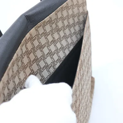 Pre-owned Dunhill Canvas Leather Shoulder Bag ()