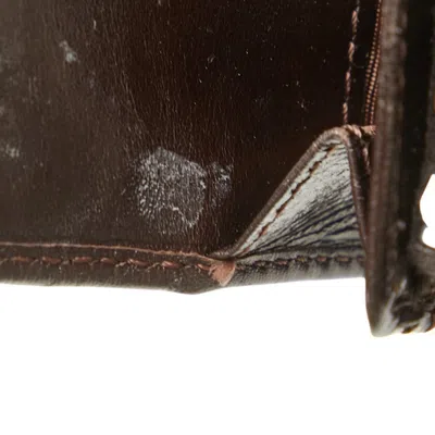 Pre-owned Fendi Brown Canvas Leather Wallet (bi-fold) ()