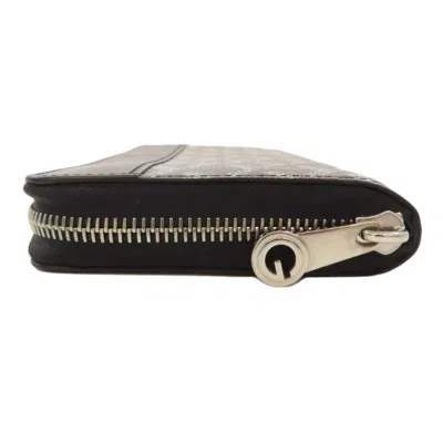 Pre-owned Goyard Black Pvc Long Wallet (bi-fold) ()