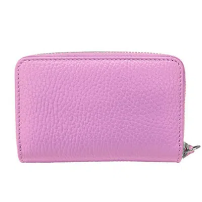 Pre-owned Gucci Purple Leather Coin Purse/coin Case ()