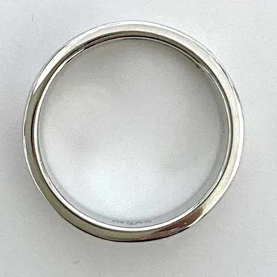 Pre-owned Gucci Silver 925 Band Ring ()