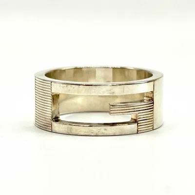 Pre-owned Gucci Silver Silver 925 Band Ring ()