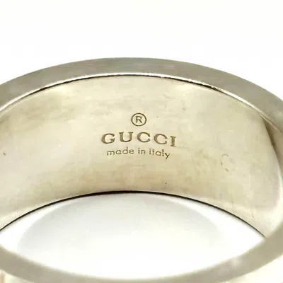 Pre-owned Gucci Silver Silver 925 Band Ring ()