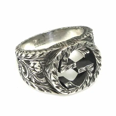Pre-owned Gucci Silver Silver Band Ring ()