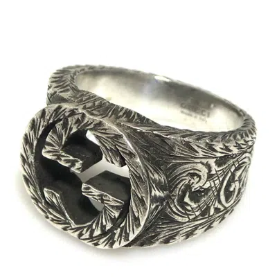 Pre-owned Gucci Silver Silver Band Ring ()