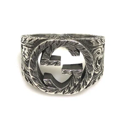 Pre-owned Gucci Silver Silver Band Ring ()