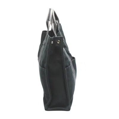 Pre-owned Hermes Black Cotton Tote Bag ()