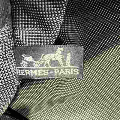 Pre-owned Hermes Gray Canvas Tote Bag ()