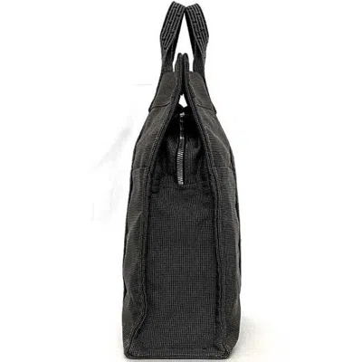 Pre-owned Hermes Gray Canvas Tote Bag ()