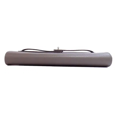 Pre-owned Hermes Gray Epsom Leather Chain/shoulder Wallet ()
