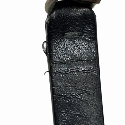 Pre-owned Jimmy Choo Black Leather Long Wallet (bi-fold) ()