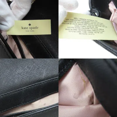 Pre-owned Kate Spade Black Leather Shoulder Bag ()
