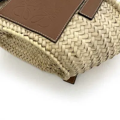 Pre-owned Loewe Beige Brown Leather Handbag Tote Bag ()
