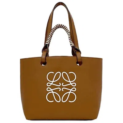 Pre-owned Loewe Brown Leather Tote Bag ()