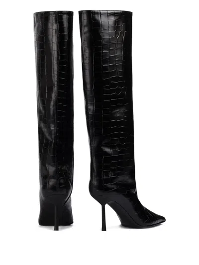 Le Silla 80mm Bella Knee-high Boots In Black